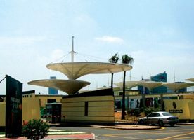 天水膜结构案例